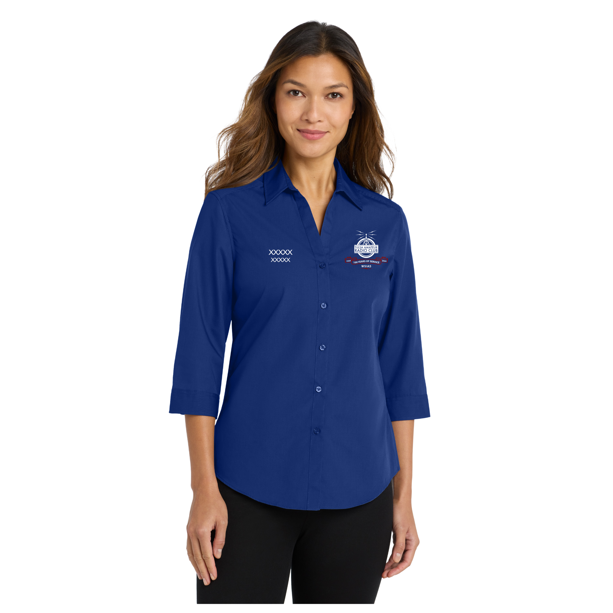 Women's 3/4-Sleeve Carefree Poplin Shirt