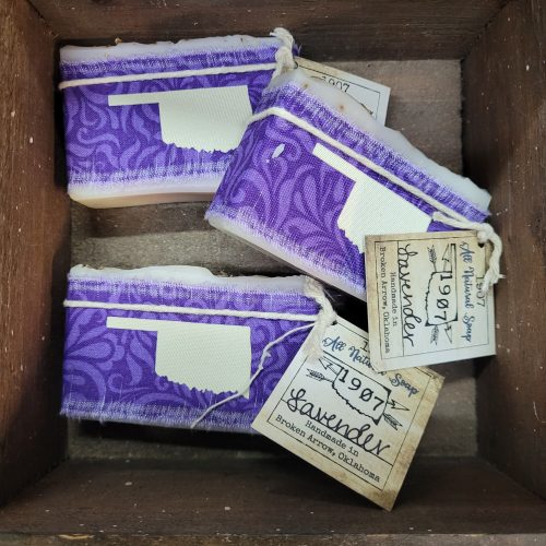 il_fullxfull.5957951232_d739.jpg All Natural Lavender Soap Organic Bar Soap Women's Skincare Cold-Process Soap Handmade Essential Oils Wife Soap Christmas Gift for Her Mom