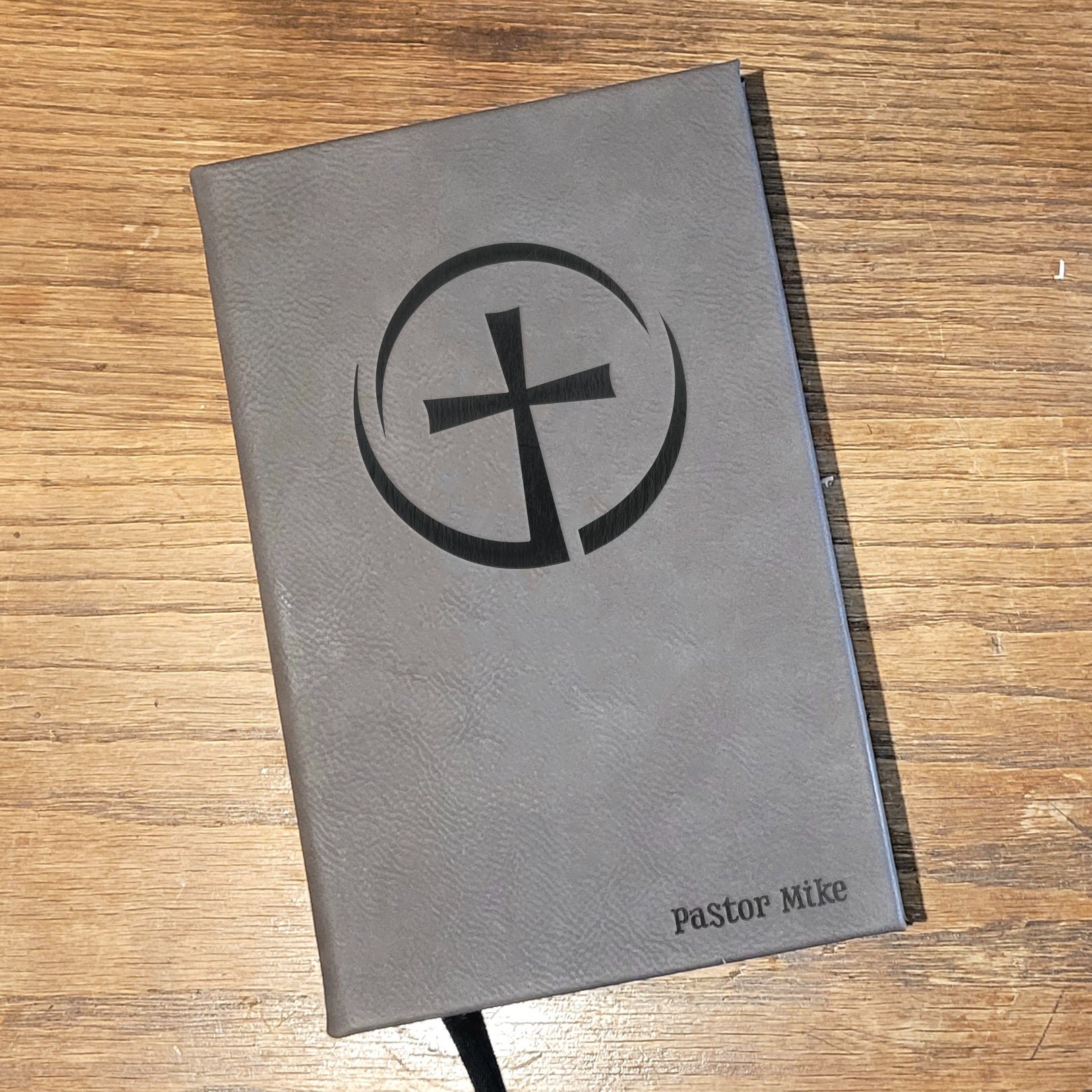 Personalized Cross Journal: Christian Bible Verse Notebook Gift - Image 4